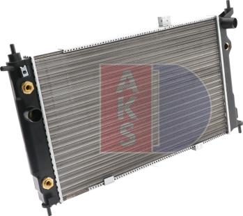 AKS Dasis 151030N - Radiator, engine cooling autospares.lv