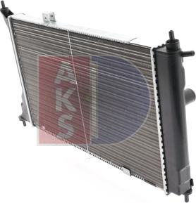 AKS Dasis 151030N - Radiator, engine cooling autospares.lv