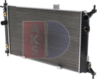 AKS Dasis 151030N - Radiator, engine cooling autospares.lv