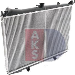 AKS Dasis 151890N - Radiator, engine cooling autospares.lv