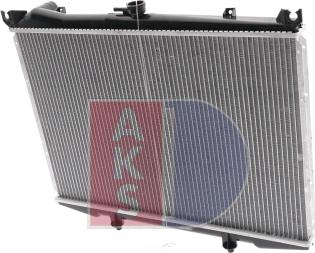 AKS Dasis 151890N - Radiator, engine cooling autospares.lv