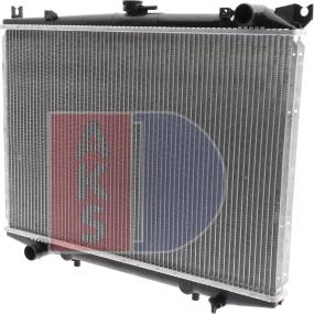 AKS Dasis 151890N - Radiator, engine cooling autospares.lv