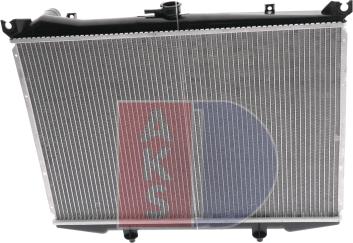 AKS Dasis 151890N - Radiator, engine cooling autospares.lv