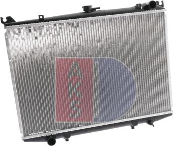 AKS Dasis 151890N - Radiator, engine cooling autospares.lv