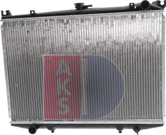 AKS Dasis 151890N - Radiator, engine cooling autospares.lv