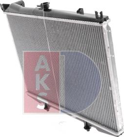 AKS Dasis 151890N - Radiator, engine cooling autospares.lv