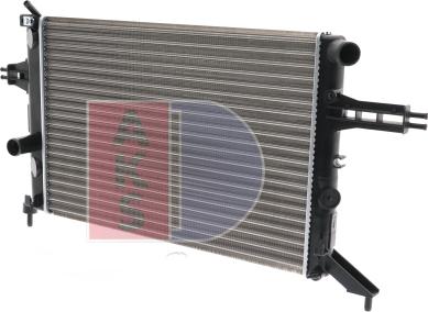 AKS Dasis 151870N - Radiator, engine cooling autospares.lv