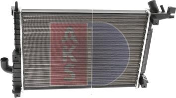 AKS Dasis 151300N - Radiator, engine cooling autospares.lv