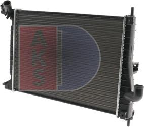 AKS Dasis 151300N - Radiator, engine cooling autospares.lv