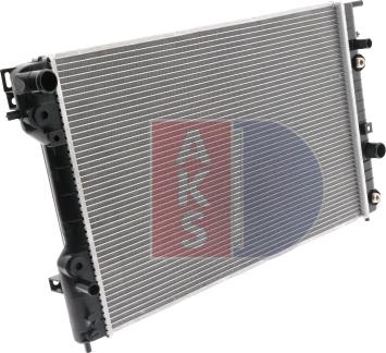 AKS Dasis 151210N - Radiator, engine cooling autospares.lv