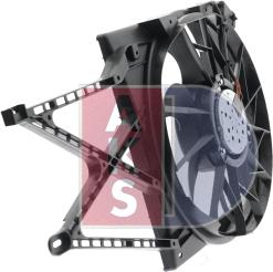 AKS Dasis 158017N - Fan, radiator autospares.lv