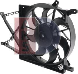 AKS Dasis 158084N - Fan, radiator autospares.lv