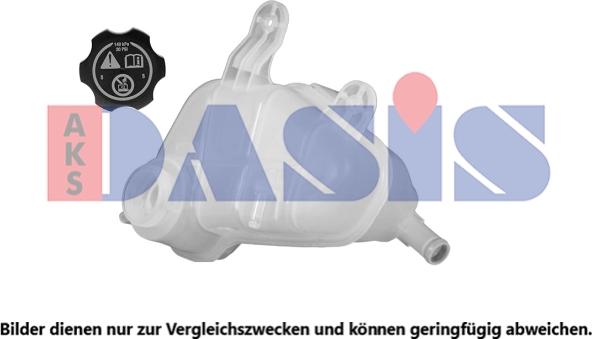 AKS Dasis 153015N - Expansion Tank, coolant autospares.lv