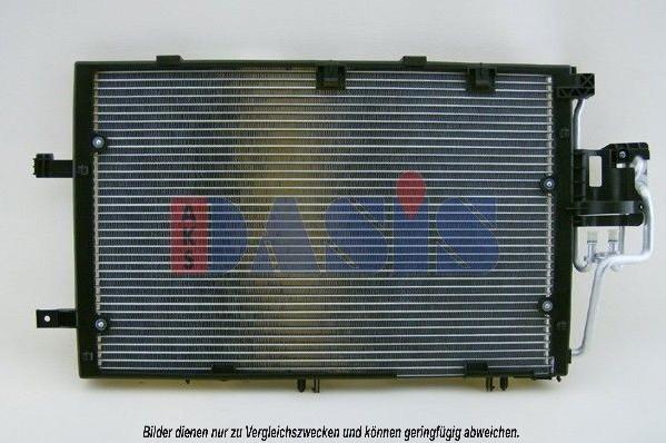 AKS Dasis 152690N - Condenser, air conditioning autospares.lv