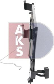 AKS Dasis 152640N - Condenser, air conditioning autospares.lv