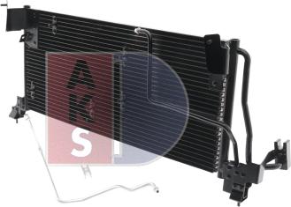 AKS Dasis 152640N - Condenser, air conditioning autospares.lv