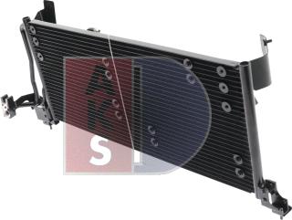 AKS Dasis 152640N - Condenser, air conditioning autospares.lv