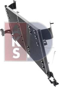 AKS Dasis 152640N - Condenser, air conditioning autospares.lv