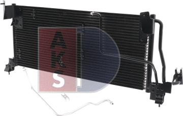 AKS Dasis 152640N - Condenser, air conditioning autospares.lv