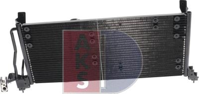 AKS Dasis 152640N - Condenser, air conditioning autospares.lv