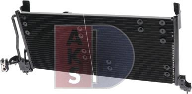 AKS Dasis 152640N - Condenser, air conditioning autospares.lv