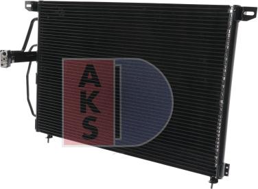 AKS Dasis 152650N - Condenser, air conditioning autospares.lv