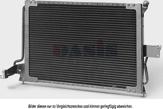 AKS Dasis 152680N - Condenser, air conditioning autospares.lv