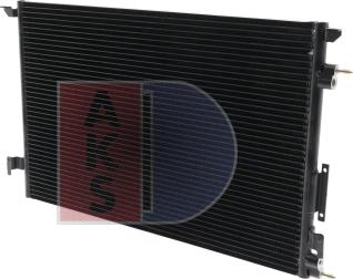 AKS Dasis 152009N - Condenser, air conditioning autospares.lv