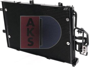 AKS Dasis 152018N - Condenser, air conditioning autospares.lv