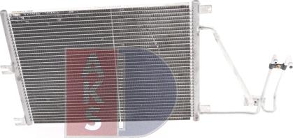 AKS Dasis 152070N - Condenser, air conditioning autospares.lv