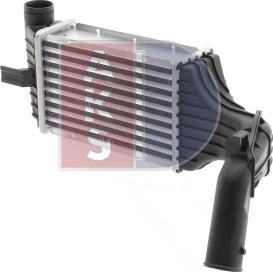 AKS Dasis 157009N - Intercooler, charger autospares.lv