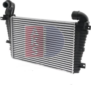 AKS Dasis 157038N - Intercooler, charger autospares.lv