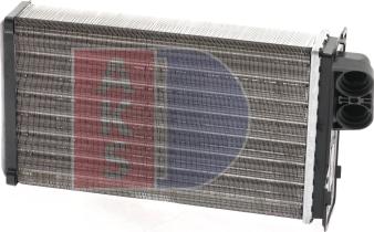 AKS Dasis 169150N - Heat Exchanger, interior heating autospares.lv