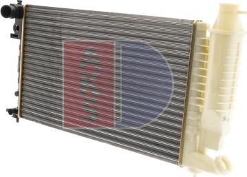 AKS Dasis 160440N - Radiator, engine cooling autospares.lv