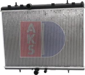 AKS Dasis 160099N - Radiator, engine cooling autospares.lv