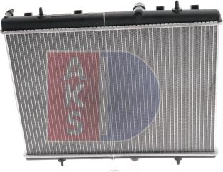 AKS Dasis 160099N - Radiator, engine cooling autospares.lv