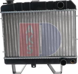 AKS Dasis 160047N - Radiator, engine cooling autospares.lv