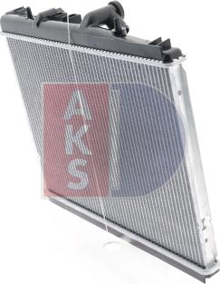 AKS Dasis 160000N - Radiator, engine cooling autospares.lv