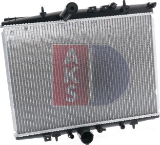 AKS Dasis 160000N - Radiator, engine cooling autospares.lv