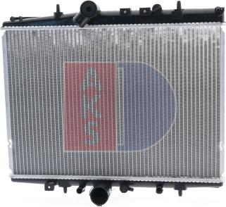 AKS Dasis 160000N - Radiator, engine cooling autospares.lv