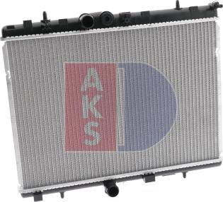 AKS Dasis 160108N - Radiator, engine cooling autospares.lv