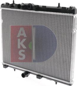 AKS Dasis 160108N - Radiator, engine cooling autospares.lv