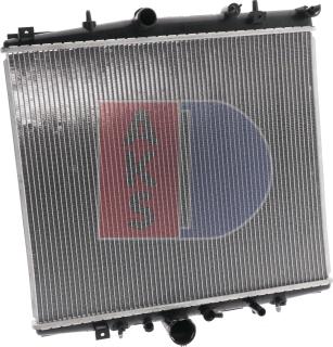 AKS Dasis 160115N - Radiator, engine cooling autospares.lv