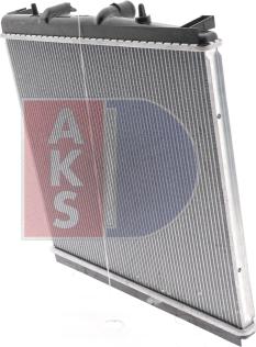 AKS Dasis 160115N - Radiator, engine cooling autospares.lv