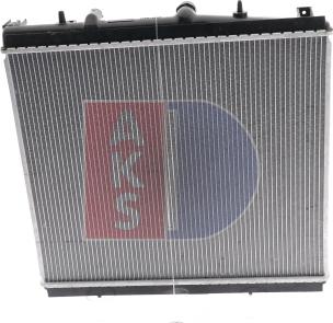 AKS Dasis 160115N - Radiator, engine cooling autospares.lv