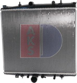 AKS Dasis 160115N - Radiator, engine cooling autospares.lv