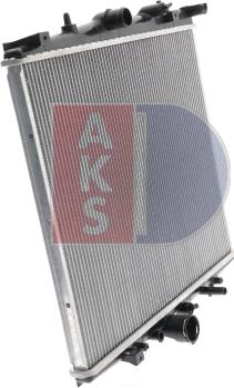 AKS Dasis 160115N - Radiator, engine cooling autospares.lv