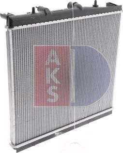 AKS Dasis 160115N - Radiator, engine cooling autospares.lv