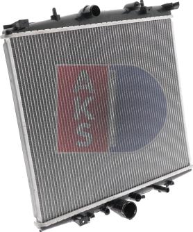 AKS Dasis 160115N - Radiator, engine cooling autospares.lv