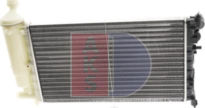 AKS Dasis 160330N - Radiator, engine cooling autospares.lv